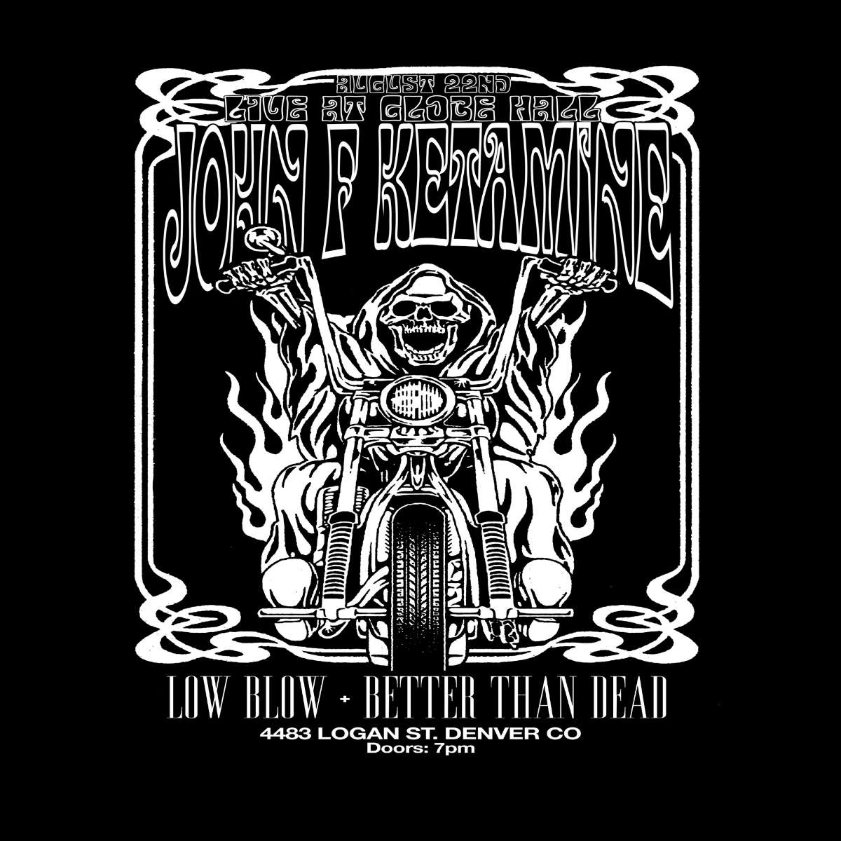 John F. Ketamine w/ Low Blow + Better Than Dead