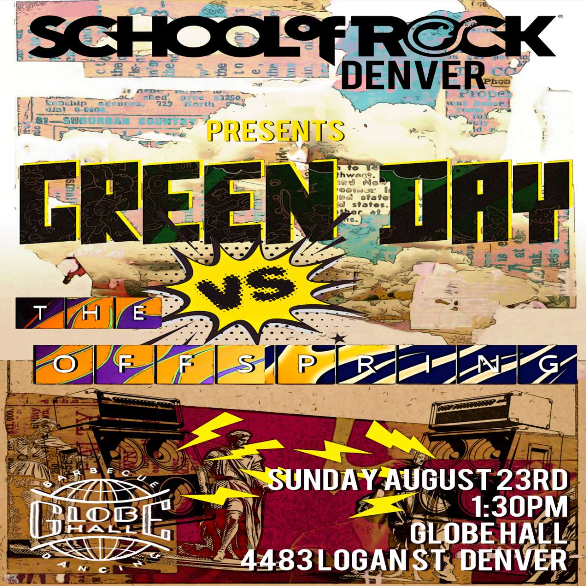 School of Rock Denver presents Green Day vs Offspring