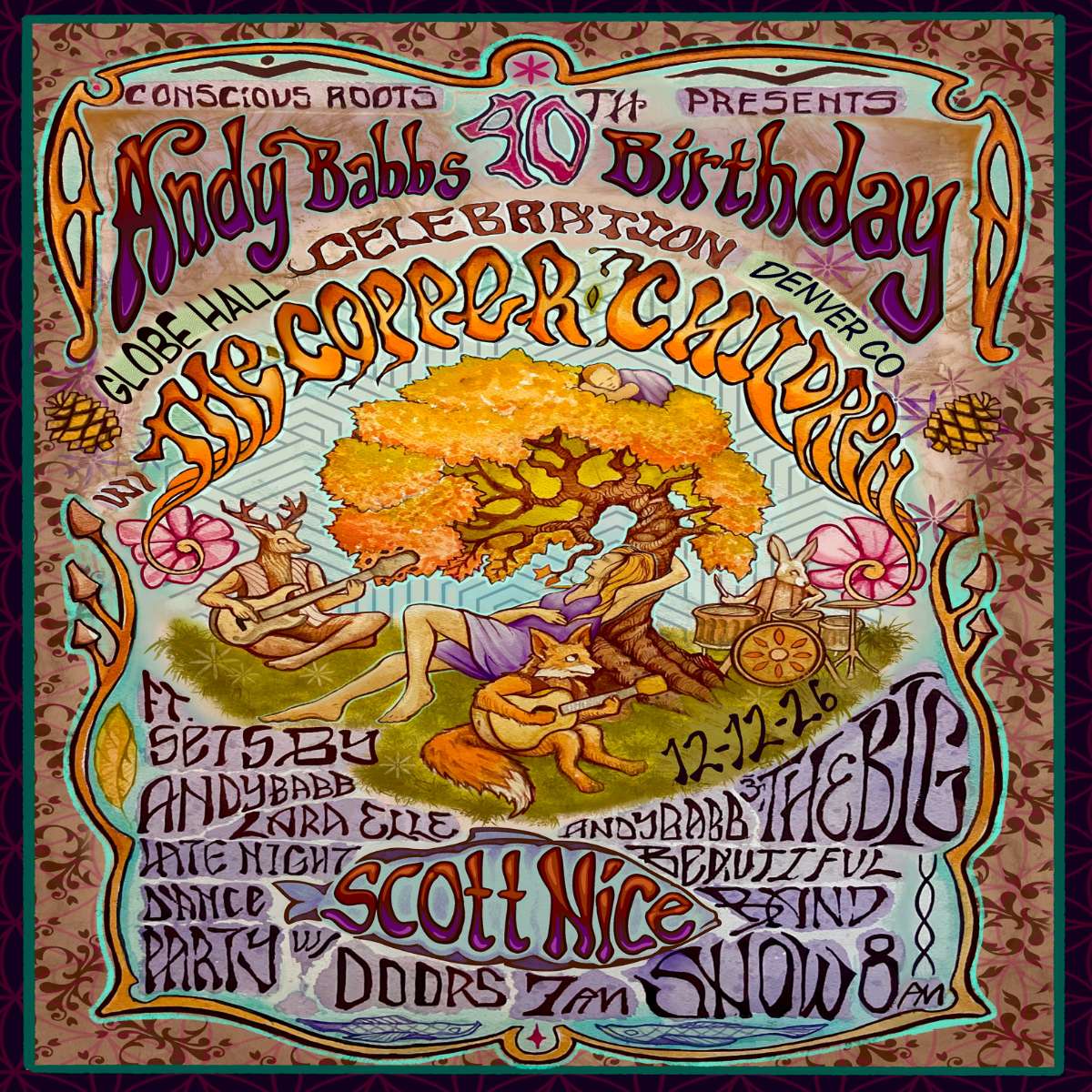 The Copper Children w/ Andy Babb & the Big Beautiful Band, Lara Elle, + a Late Night Dance Party w/ Scott Nice